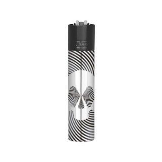 Clipper - Metall Amazing Skulls Silber