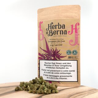 Herba di Berna - Cannaqueen Indoor Mini-Buds (CHF 40.00/21g)