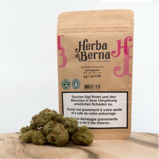 Herba di Berna - Cannaqueen Indoor (CHF 20.00/3g)