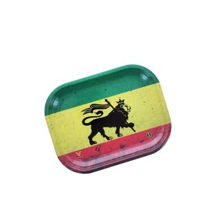 Rolling Tray - Rasta Lion (18cm x 14cm)