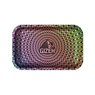 GIZEH Trippy Tray (27.5cm  x 17.5cm) Metallisch