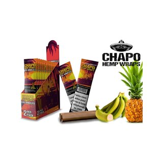 Chapo - Hemp Wraps (2 Stk.) Los Angeles (Pineapple Banana)