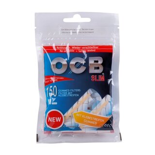 OCB Filter Slim gummiert (10 x 150 Stk.)