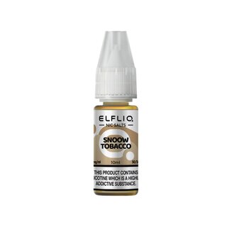 ELFLIQ - Elfbar Liquid (10ml/10mg) Snoow Tobacco