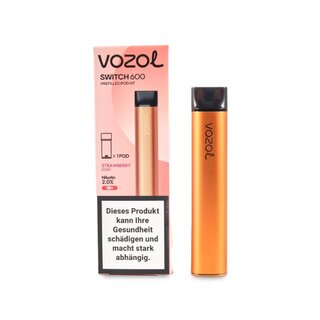 Vozol - Switch 600 Kit (2ml) Orange & Strawberry Kiwi