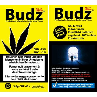 Budz - AK47 (CHF 21.90/3.4g)