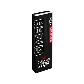 GIZEH Black Queen Size + Tips (26 Stk.)