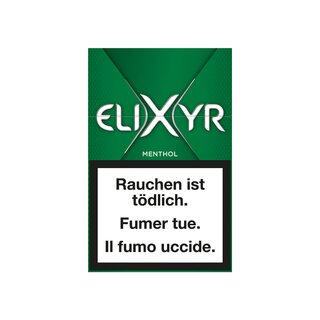 Elixyr Grn Fresh Menthol - Zigaretten Box (10 Stk.)