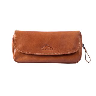 Pfeifen- Tabaktasche Michl Cognac