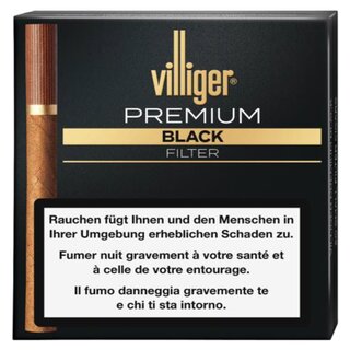 NP2907 Villiger Premium Black Filter (5 x 20 Stk.)