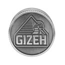 GIZEH Metal Grinder 3-teilig - Silber (40mm)