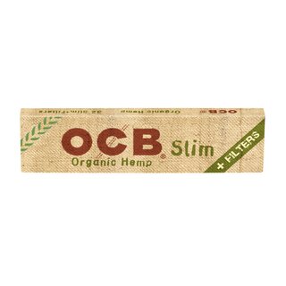 OCB KS Organic Hemp Slim + Tips (32 Stk.)