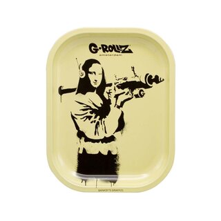 Banksy Mona Launcher Tray 14cm x 18cm