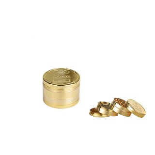 Alu Grinder 4-teilig 47mm Goldbarren