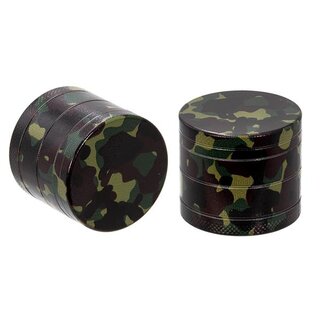 Grinder Metall Military Camouflage 4-teilig 40mm