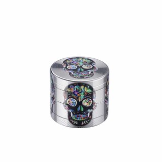 Grinder Mini Skull 4-teilig 40mm Farbig