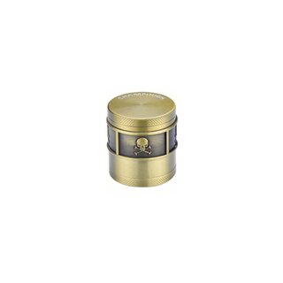 Alu Grinder Small Skull 4-teilig 40mm Gold