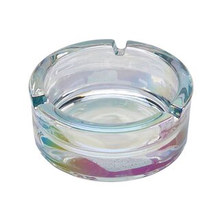 Rainbow Glas Aschenbecher Perlmutt